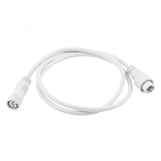 UCX-F90 E/1M/WH Удлинитель для гирлянд серии F90PRO 1м статика/мерцание IP67 белый Uniel UCX-F90 E/1M/WH