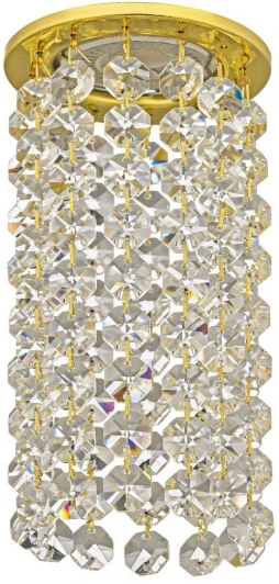 Osimo GU10.5.14.8.210 G Встраиваемый светильник хрустальный Dio D'Arte Osimo Gold GU10.5.14.8.210 G