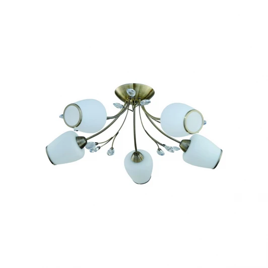 834/5PF-Oldbronze Потолочная люстра IDLamp Elda 834/5PF-Oldbronze