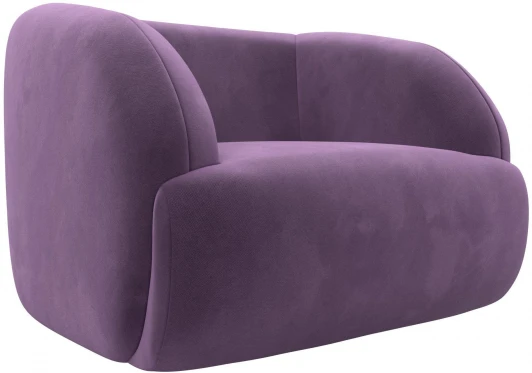 121939 Кресло Лига-041 (Сиреневый/Микровельвет) Лига Диванов арт.121939
