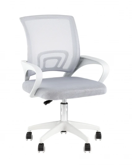 УТ000042081 Кресло офисное TopChairs Simple SN серый пластик белый TopChairs УТ000042081