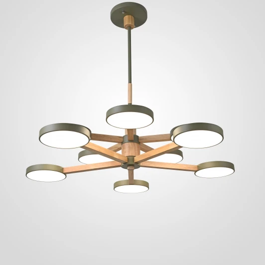 Turna-Dbl01 Потолочная люстра на штанге LED TURNA DBL L10 Hacks ImperiumLoft Turna-Dbl01 (229094-26, Умный дом, WiFi, голосовое управление)