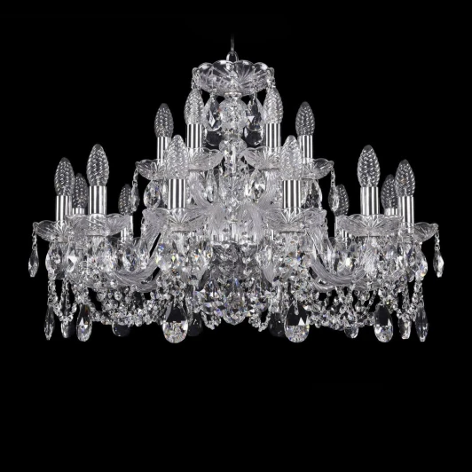 1402/12+6/240 Ni Подвесная люстра Bohemia 1402 1402/12+6/240/Ni