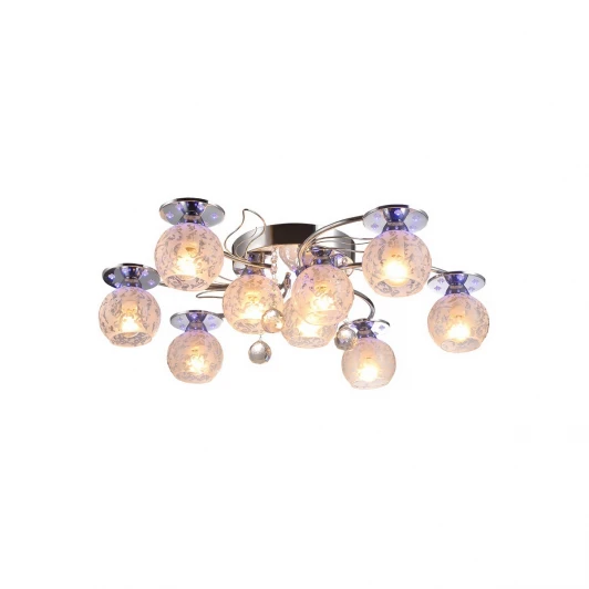 221/9PF-Chrome Потолочная люстра IDLamp Ottawa 221/9PF-Chrome