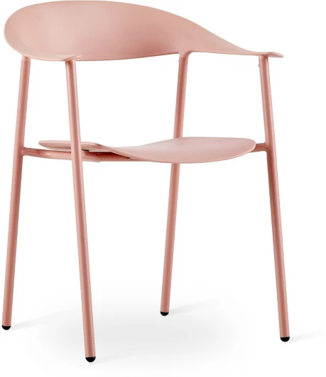 УТ000039775 Стул Eila пластик розовый Stool Group арт.УТ000039775