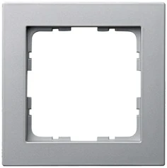 G1001S Рамка на 1 пост (алюминий) Jasmart G-Classic G1001S