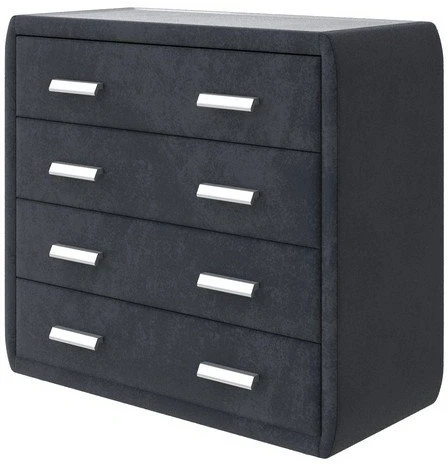 2019622 PROxSON Комод Soft Mebel (Ткань: Велюр Casa Графитовый) 101x48