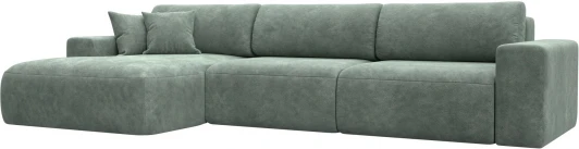 127786L Диван угловой Лига-036 НПБ Классик Лонг левый угол Лига Диванов (Велюр) арт.127786L