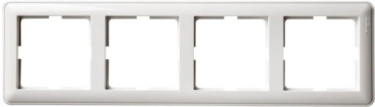 KD-4-18 Рамка на 4 поста (белый) Systeme Electric KD-4-18