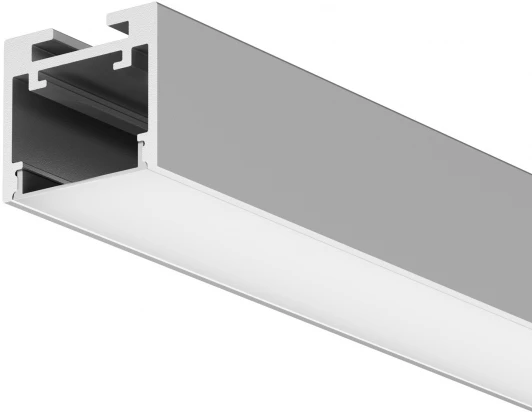 633012 Алюминиевый профиль накладной-подвесной 25x22 серебро, 2 м, ALM-2522-S-2M Maytoni 633012