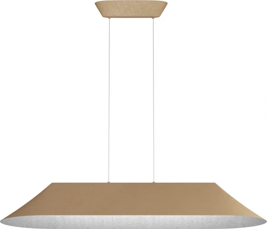 SL3001.813.01 Подвесной светильник ST Luce Sentito SL3001.813.01 Бежевый,Белый/Бежевый,Белый LED 1*32W 3000K (220V, на проводе)