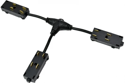 APL.0280.00.04 Коннектор питания Т-образный Aployt Magnetic track 220 APL.0280.00.04