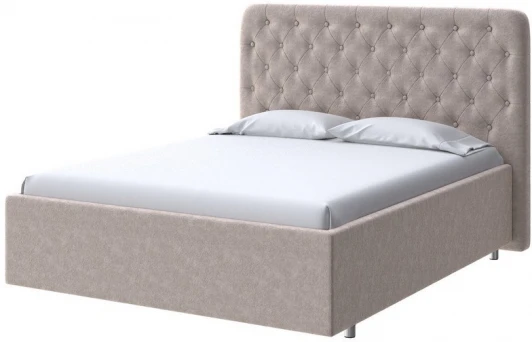 2014441 PROxSON Кровать Classic Large (Ткань: Велюр Gratta 2 Латте) 90x200