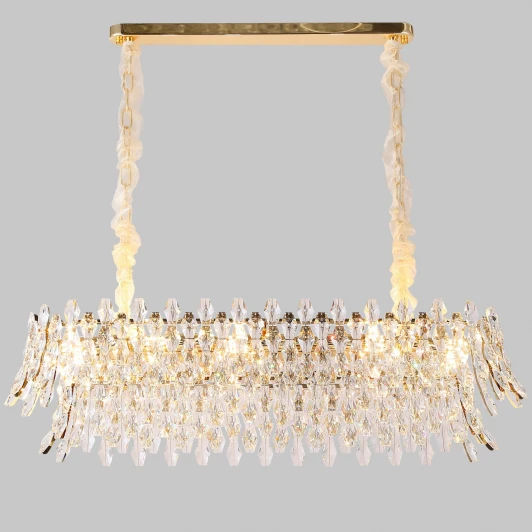 IL5150-900LZF-25 GD ELITE Подвесная люстра хрустальная ILLUMICO IL5150-900LZF-25 GD ELITE
