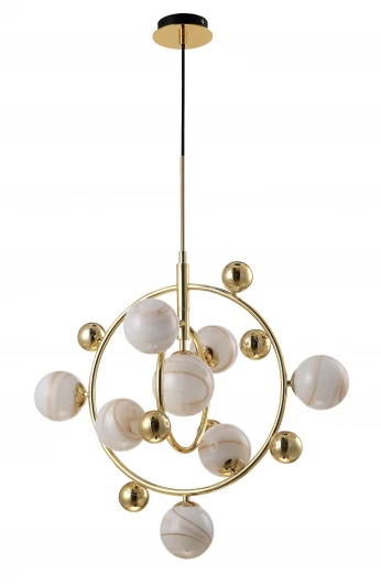 SALVADORE SP8V GOLD Подвесной светильник Crystal Lux SALVADORE SP8V GOLD