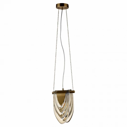 6515/1 Подвесной светильник Lumion Ochre 6515/1 латунь E14 1*40W 220V (на тросе)