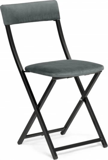 587874 Стул на металлокаркасе Elevis (Elevis темно-серый / черный) Woodville арт.587874
