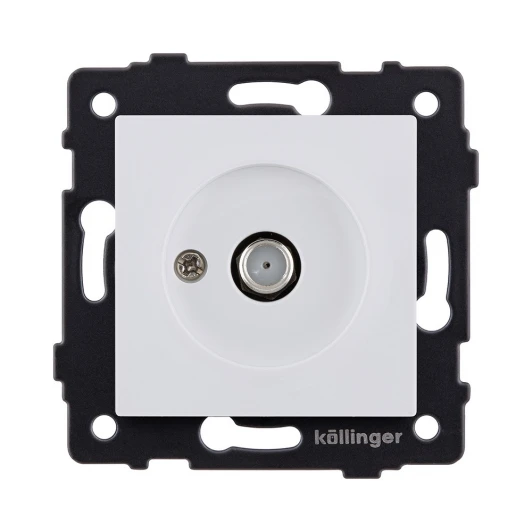 REA-020WM Розетка спутниковая SAT белый матовый Kollinger REA-020WM для Aspekt, Eleganz, Reflex