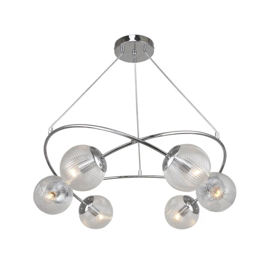 1110/6PL Подвесная люстра Escada Molecule 1110/6PL E14*40W Chrome