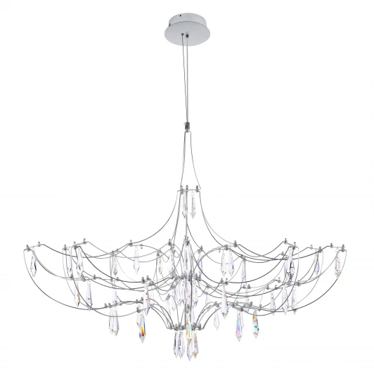 10589/900 Silver Asfour Подвесная люстра светодиодная Loft It Mira 10589/900 Silver Asfour