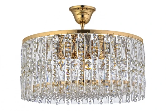 Erve E 1.3.40.101 G Потолочная люстра на штанге хрусталь Arti Lampadari Erve Erve E 1.3.40.101 G