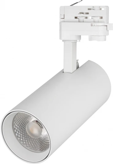 024596(2) Трековый светильник светодиодный LGD-GERA-4TR-R90-30W Day4000 (WH, 24 deg, 230V) (Arlight, IP20 Металл) 024596(2)