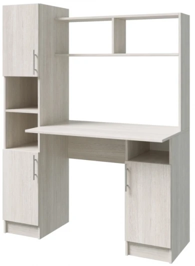 497511 Стол Woodville Глория ясень анкор белый / белый 497511