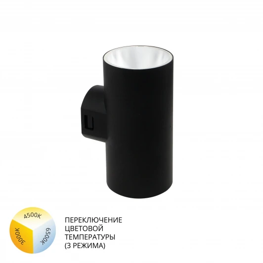 A6109AL-2BK Архитектурная подсветка Arte Lamp Alcyone A6109AL-2BK (LED, 220V, круглые, IP65)