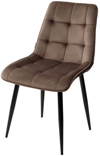 628M03683 Стул CHIC BLUVEL-38 латте / черный каркас