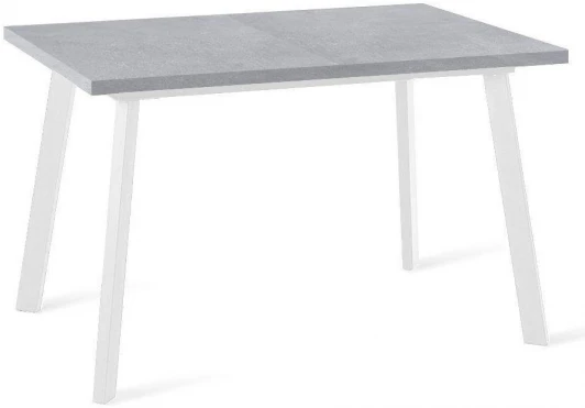 00-00056858 Стол HB140 Бетон (ЛДСП EGGER)/опоры белые Dikline 00-00056858