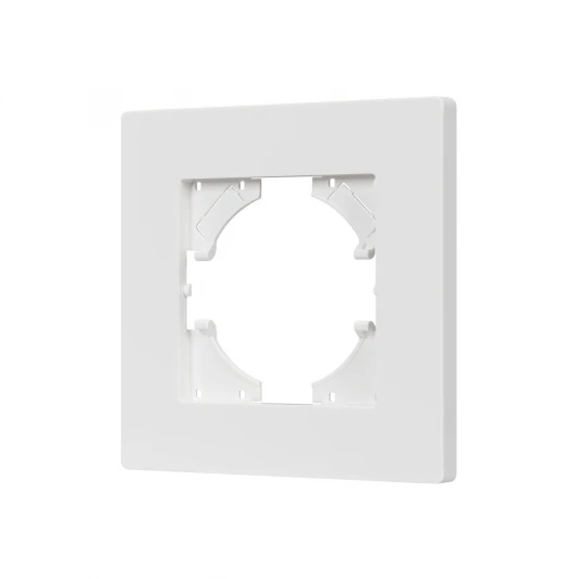 049688 Рамка пластиковая FRM-PERIO-PL-1-WH (Arlight) 049688