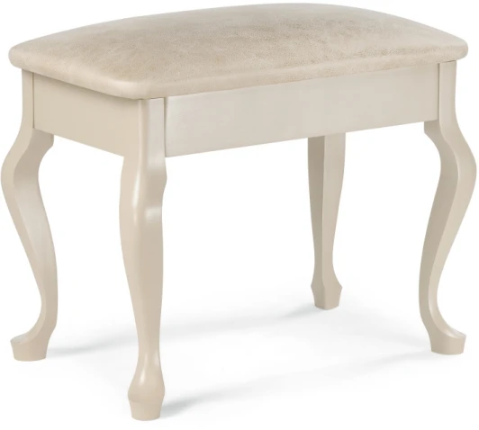 515164 Банкетка Лусте сонома / ткань бежевая 515164 Woodville