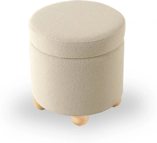 902543 Пуфик Kit ОГОГО Обстановочка! (Мех/Бежевый) арт.902543