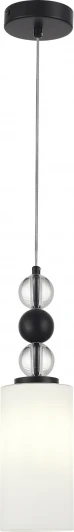 SL2003.403.01 Подвесной свтильник ST Luce SL2003 SL2003.403.01 черный/белый E27 1*40W (220V, на проводе, круглые)