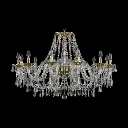 16103/12/360 G Подвесная люстра Bohemia Ivele Crystal 16103/12/360 G