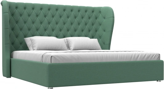 123602 Кровать интерьерная Далия 200 Лига Диванов (Рогожка) арт.123602