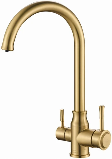 SH 763 INOX BRONZE PVD Смеситель Steel Hammer SH 763 INOX BRONZE PVD для кухонной мойки