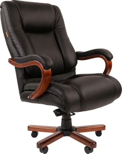 CHAIRMAN 503 Компьютерное кресло CHAIRMAN 503 (Металл,Дерево,Экокожа/Черный)