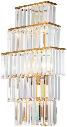 W6119-4 BR Каскадное бра iLamp Triumph W6119-4 BR (220V, хрусталь, подвески)