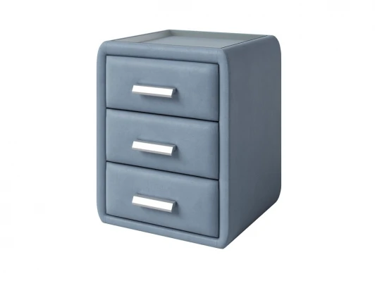 2049902 Тумба Soft Mebel (Ткань: Микровелюр Manhattan Тихий океан) PROxSON 51x48 2049902