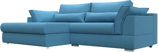 123514L Диван угловой Пекин угол левый Лига Диванов (Рогожка) арт.123514L
