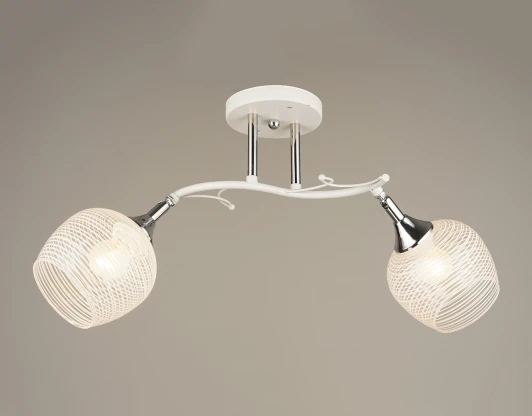 000029950 Потолочная люстра на штанге Мелодия Света SS1N P5533-2 WT 000029950