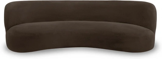 853235 Диван Patti 2400 ОГОГО (арт.853235), (Мех/Черный)