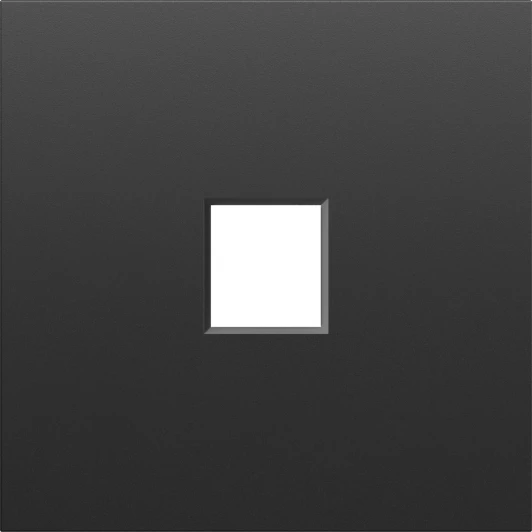 DS85957 Накладка 1-я для розеток RJ45,TV,SAT, черный графит Donel S08 DS85957