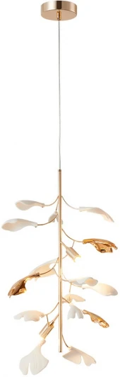 07868-2A,33 Подвесной светильник Kink Light Сири 07868-2A,33 золото G9 2*5W (220V, на проводе, листья)