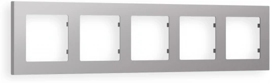 AF220505 Рамка Ambrella Volt ALFA Techno (Сталь матовый) 5-ая AF220505