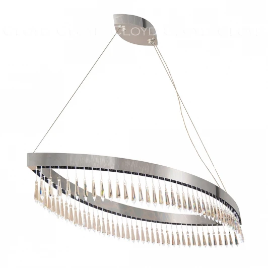 11265 Подвесной светильник светодиодный с хрустальными подвесками Cloyd Misima 11265 (220V, на тросе)