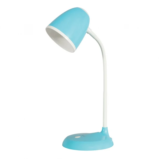 TLI-228 BLUE E27 Интерьерная настольная лампа Uniel TLI-228 BLUE E27 (для детской, 220V, выключатель)