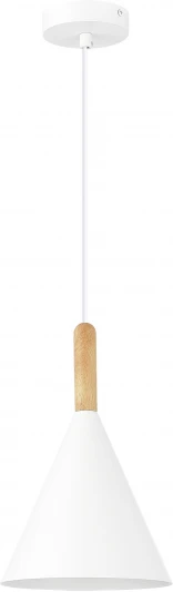 SLE1255-503-01 Светильник подвесной Evoluce Arket SLE1255-503-01 Белый/Белый E27 1*40W