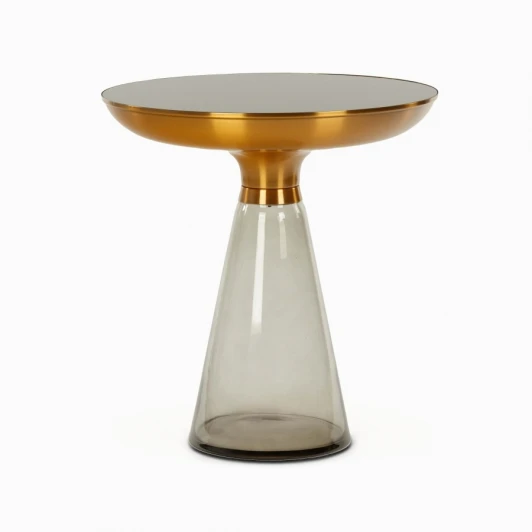 LC-107-4 Кофейный столик Vaso glass диаметр 52 COSMO арт.LC-107-4